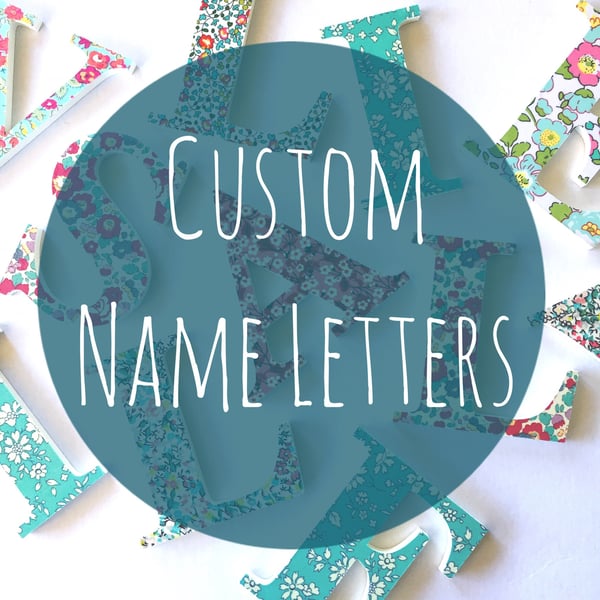 Image of Name Letters - Custom