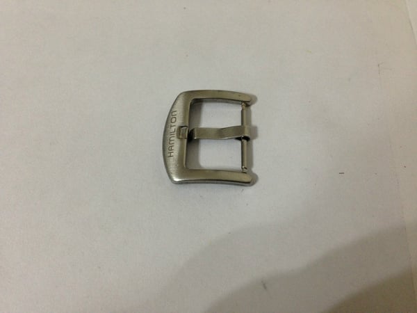 Image of 20MM HAMILTON STAINLESS STEEL GENTS WATCH STRAP BUCKLE,NEW
