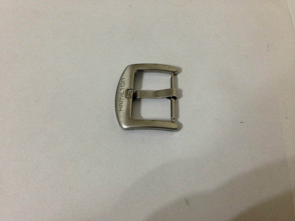20MM HAMILTON STAINLESS STEEL GENTS WATCH STRAP BUCKLE,NEW CLASSIC TIME PARTS