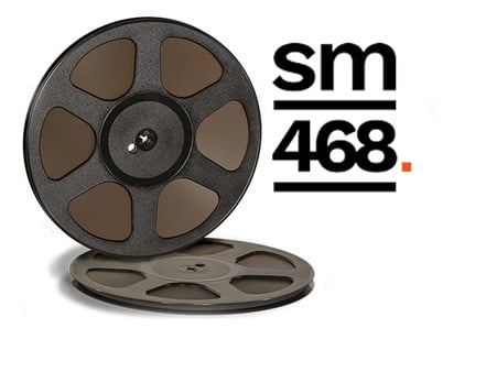 Image of SM468 1/4" X2500' 10.5" Trident Plastic Reel Hinged Box