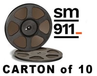 Image 1 of CARTON of SM911 1/4" X2500' 10.5" Trident Plastic Reel Hinged Box