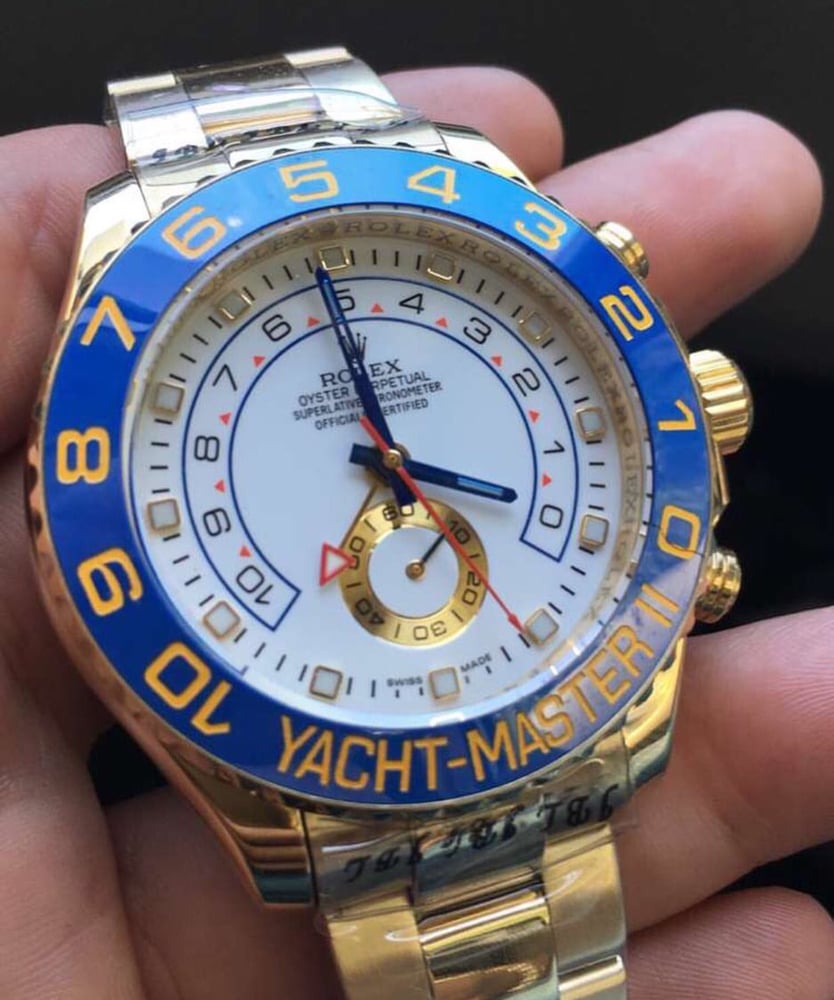 Image of Gold Rolex Yacht Master 2