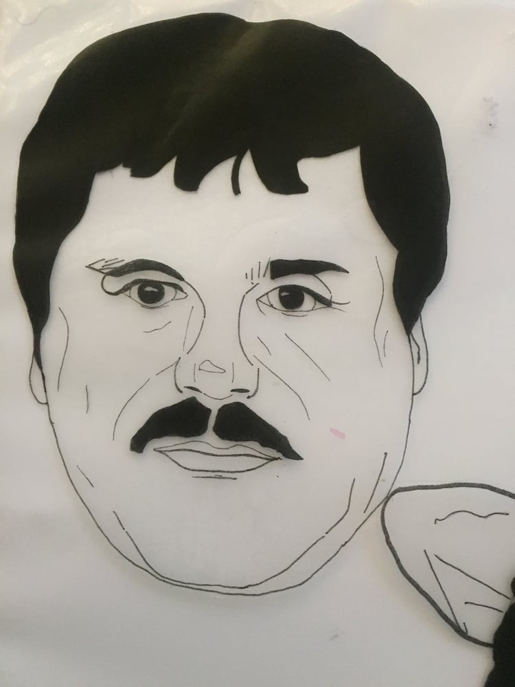 Image of El Chapo sticker