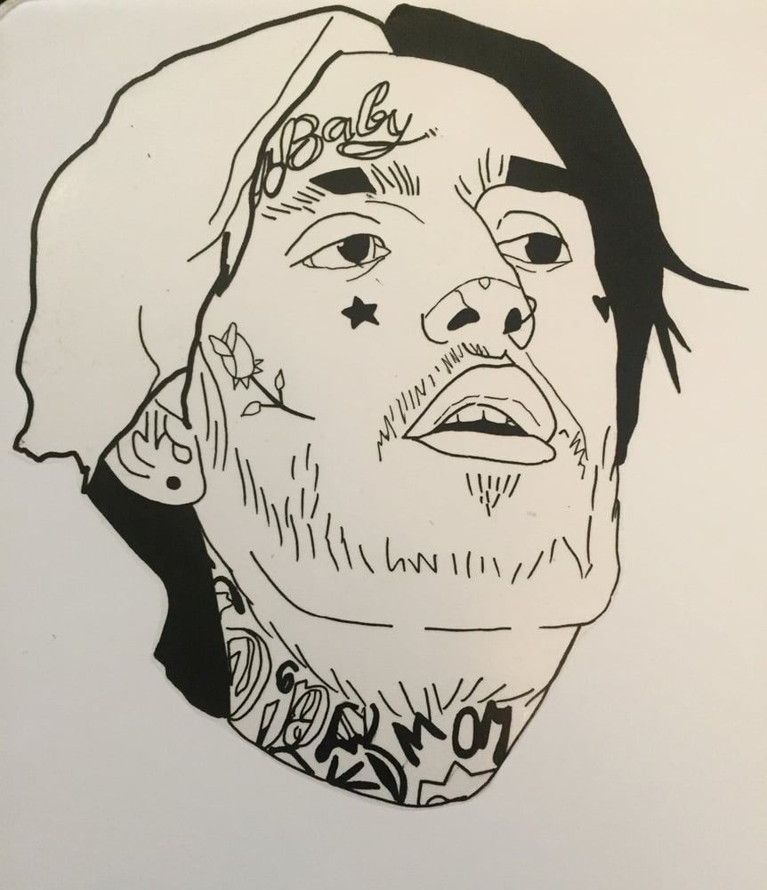 Image of Lil Peep sticker