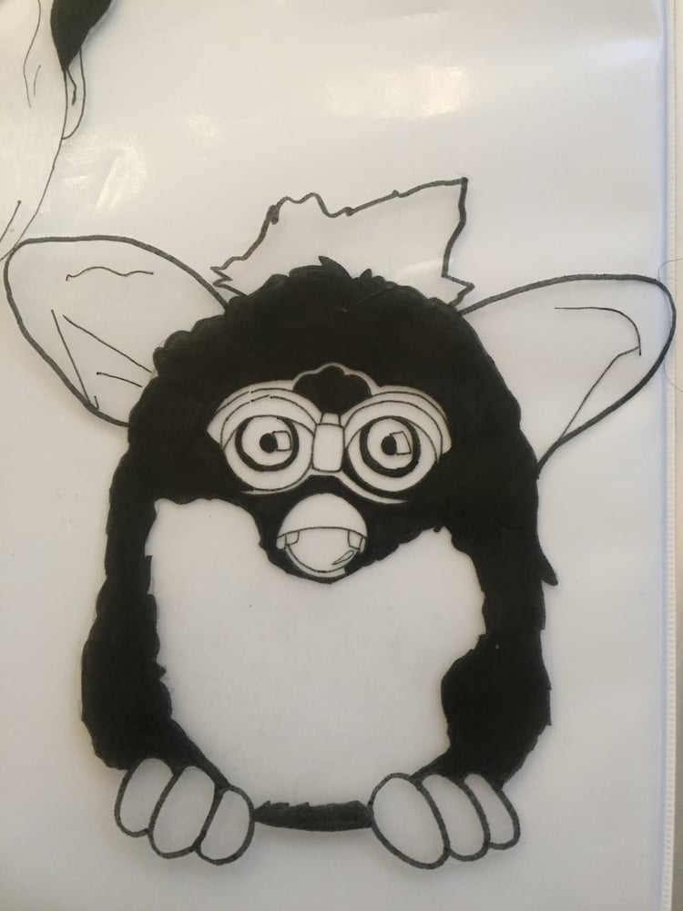 Image of Furby sticker