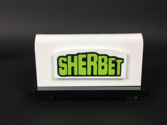 Image of Sherbet stand signed #2