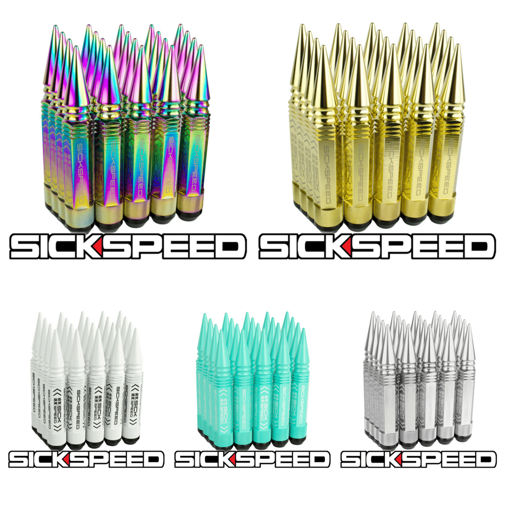 Image of 3pc 5" Sickspeed Lug Nuts