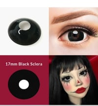 Image 2 of black mini scleras
