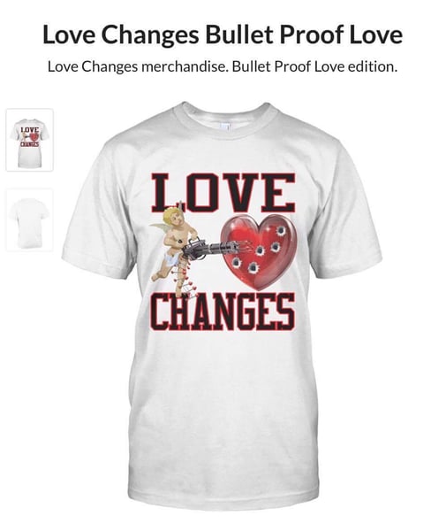 Image of Love Changes - T-shirt