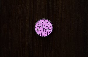 Image of Babe Cave Logo - Pink Soft Enamel Pin