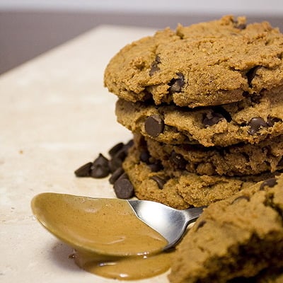 Image of peanut butter chocolate chip cookie heaven