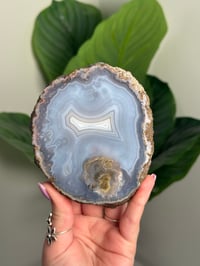 Image 1 of MOROCCAN BLUE AGATE B