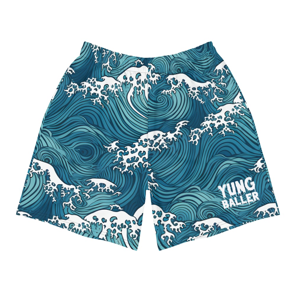 YB Waves Athletic Shorts