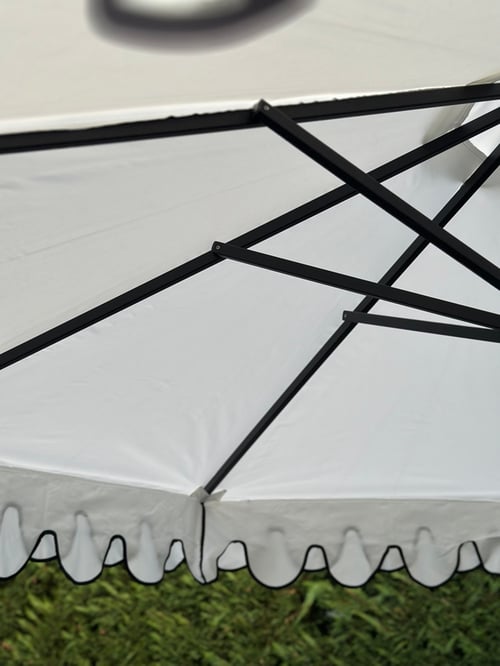 Image of Harolds Signature Outdoor Umbrella WHITE