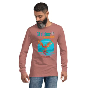 Image of Strides to Cure Unisex Long Sleeve Tee