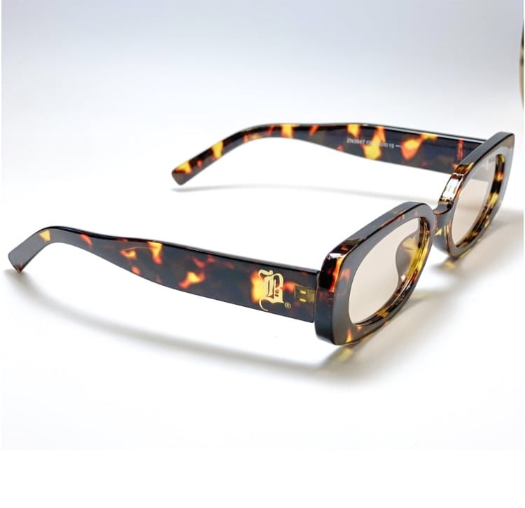 Image of BLE$$ING$®️ CHEETAH FRAMES / BRN TINT