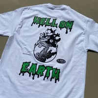 Image 2 of Hell On Earth tee (white) 