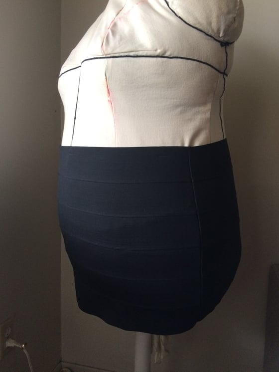 Image of Bandage Mini Skirt