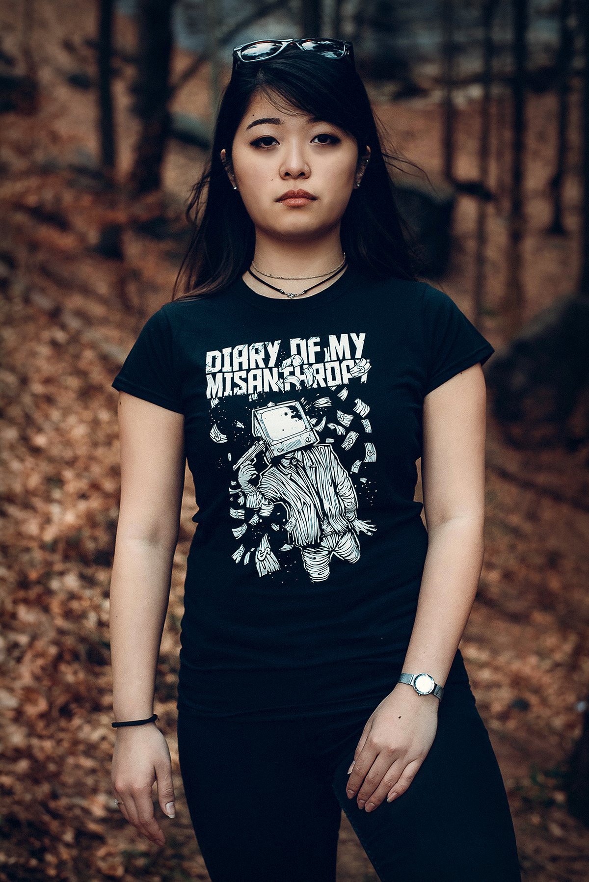 Image of Girls T-shirt "Suicide of Propaganda"