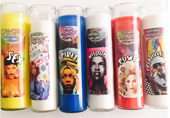 Image of "SPIRITUALLY LIT"  WAX CANDLES