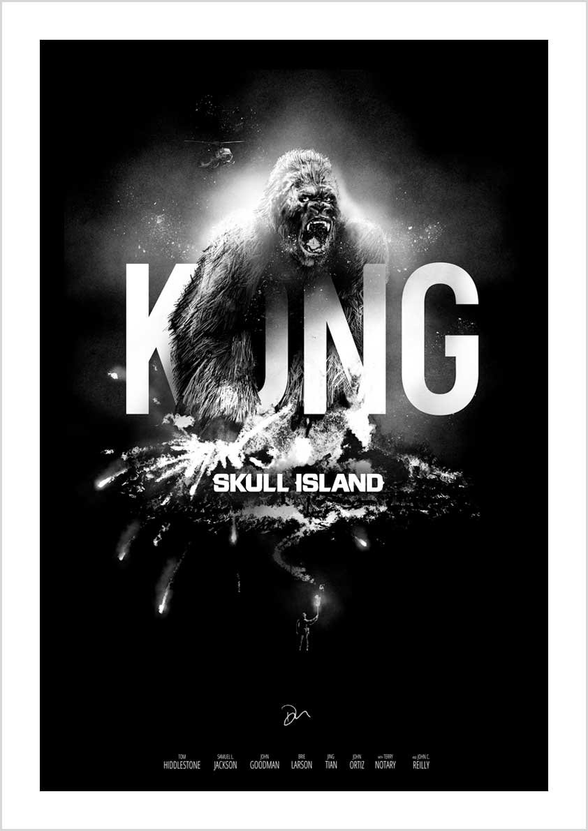 Image of Limited Edition - Kong Skull Island Poster
