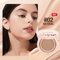 Image 3 of O.TWO.O AIR CUSHION BB CREAM WITH SPONGE MATTE NATURAL FINISH WATERPROOF 