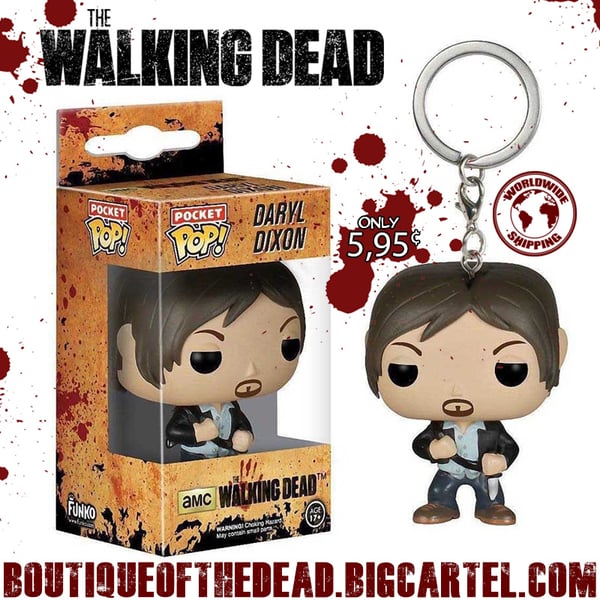 Image of DARYL DIXON - Funko Pop Keychain