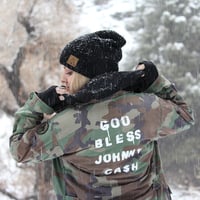 Image 1 of Johnny Upcycled Camo Utility Jacket