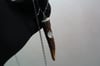 dead good antler and moonstone pendant on long chain