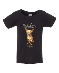 Image 2 of *Kids* Teddy "Bliss Out" Tee (Black) 60% off