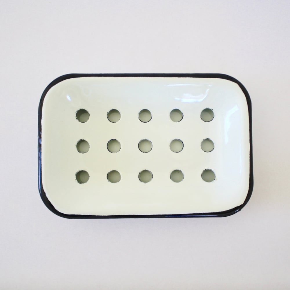 Image of Enamel Soap Dish
