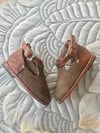 Coco leather and suede boots - Tan