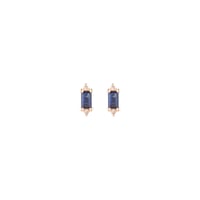 Image 2 of Eleanor Blue Sapphire Earring