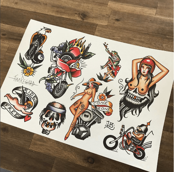 Image of Luke Bishop/Tim Regard Chopper Flash