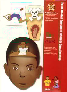 Image of FETAL ALCOHOL SPECTRUM DISORDERS. (FASD) BOOKLET WITH QUESTIONNAIRE (GST INCL)