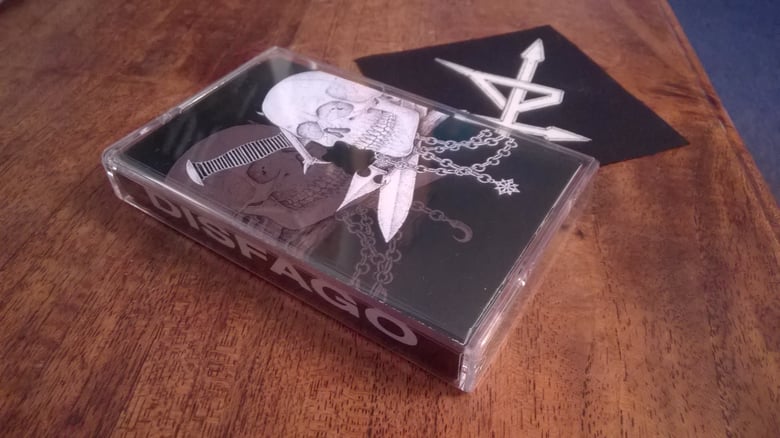 Image of Disfago s/t cassette (plus patch)