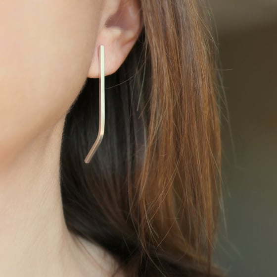 Image of bent studs