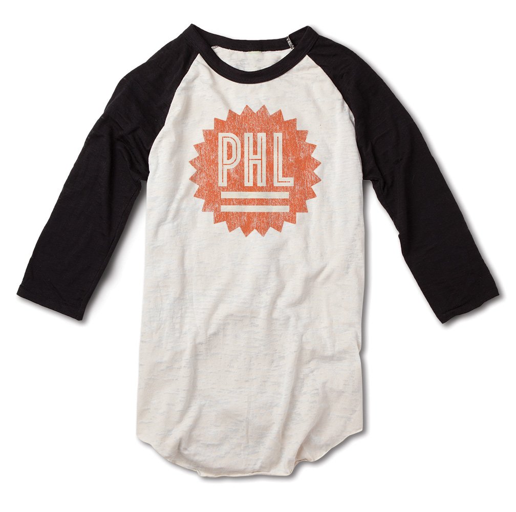 Image of Philly Sunburst baseball Tee