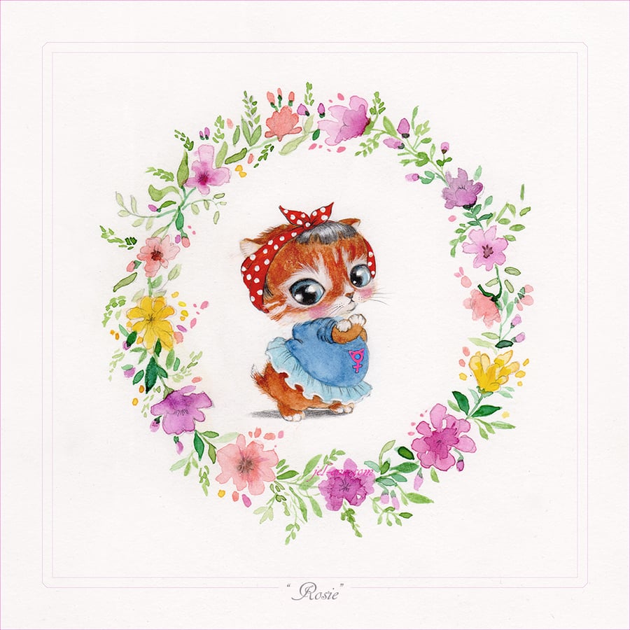 Image of "Rosie" Limited Edition Print 