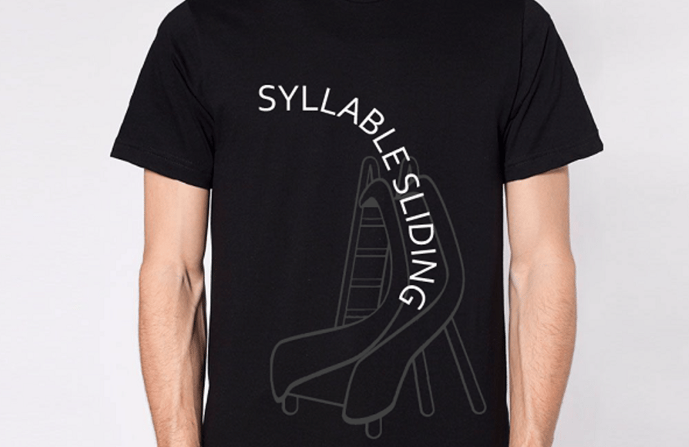 Image of Syllable Sliding T-Shirt