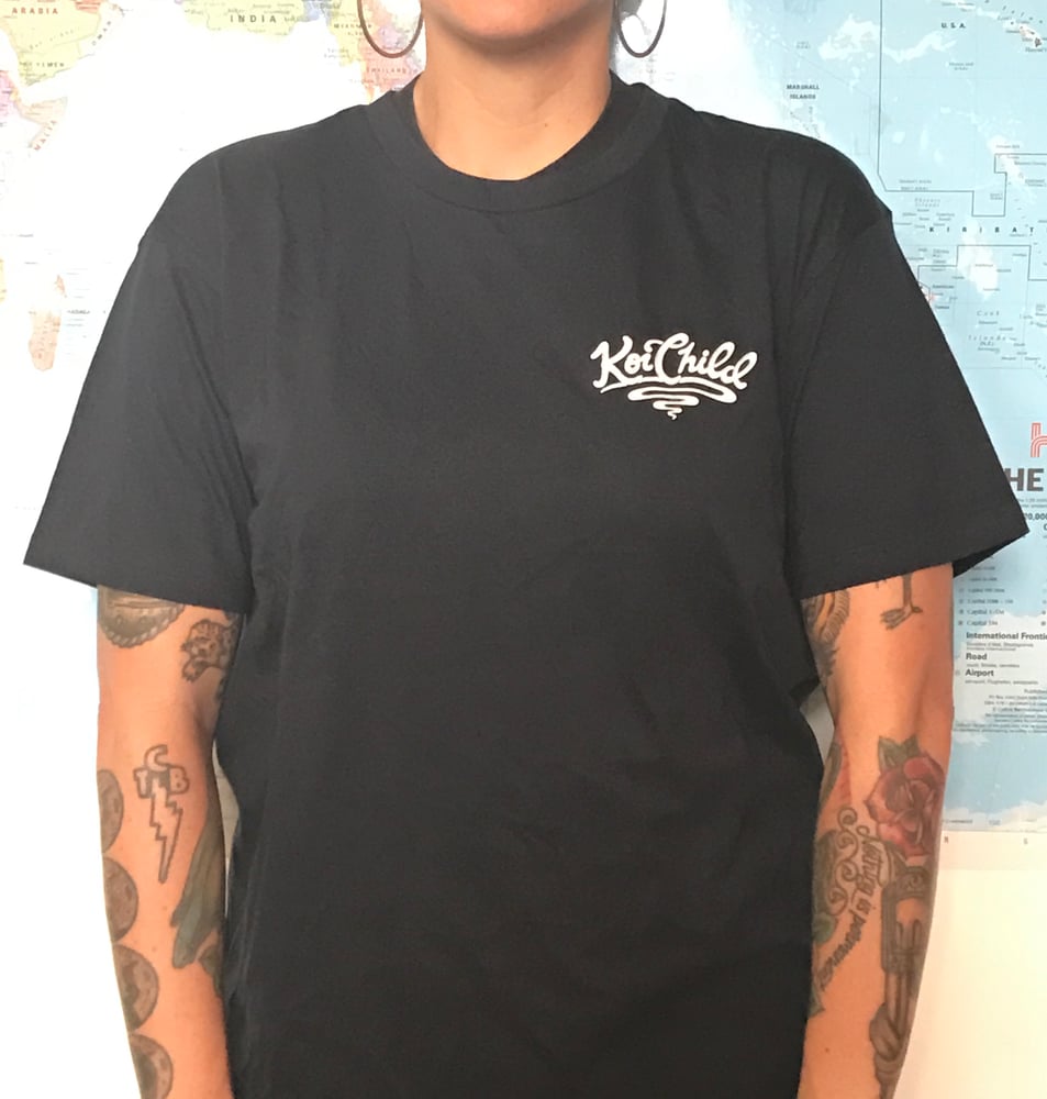 Image of Squiggle Tee - Navy