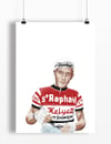 Jacques Anquetil print A4 or A3 - By Jason Marson