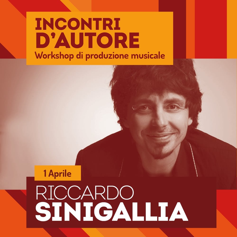 Image of Incontri d' autore - Riccardo Sinigallia // Workshop di Produzione Musicale
