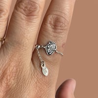 Image 1 of Adjustable u are here ring