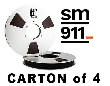 Image of CARTON of SM911 1" X2500' 10.5" Metal Reel Hinged Box