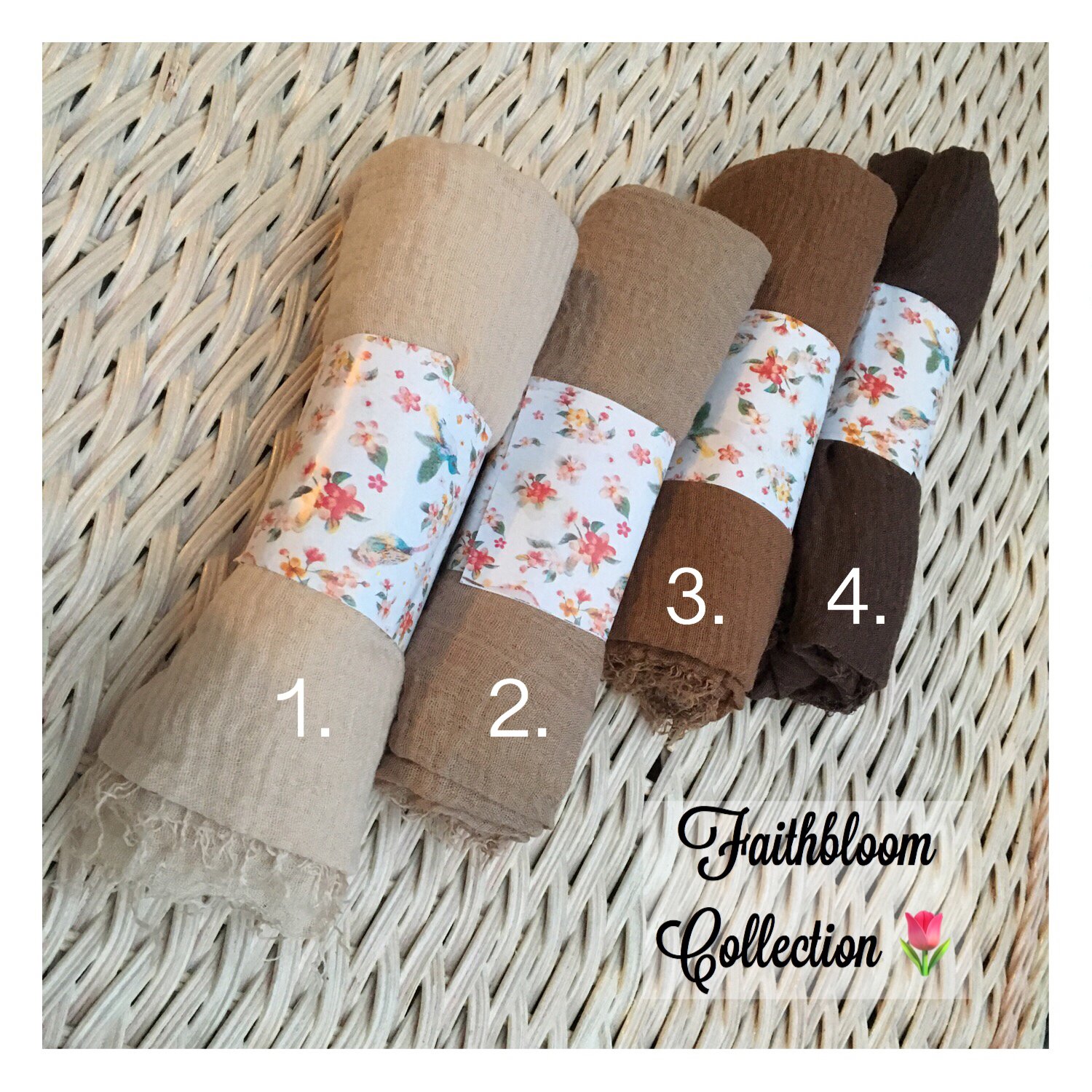 Image of Soft Cotton Hijab Collection (Originally £7.65)