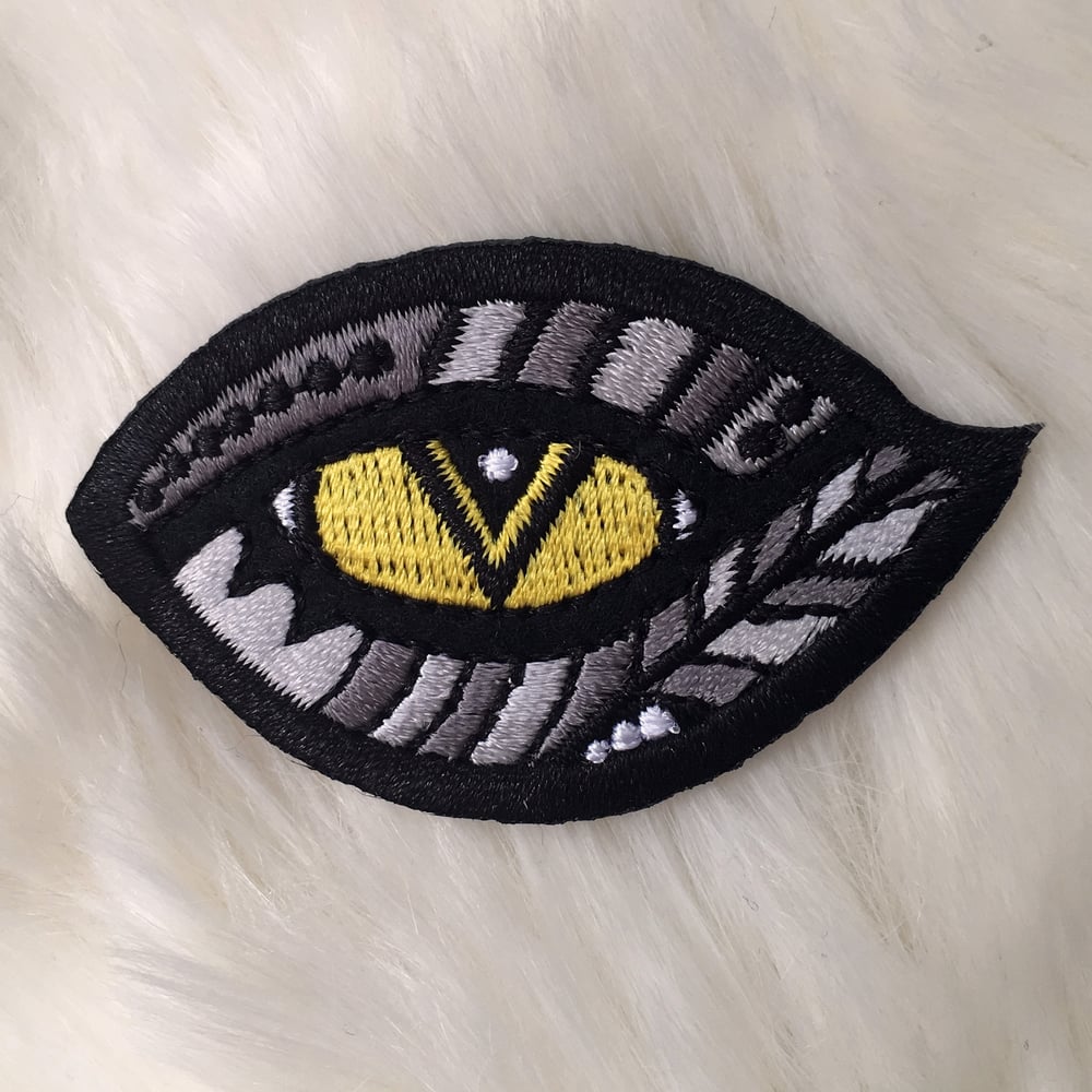 Cat's Eye- Iron on Patch