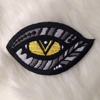 Image 2 of Cat's Eye- Iron on Patch