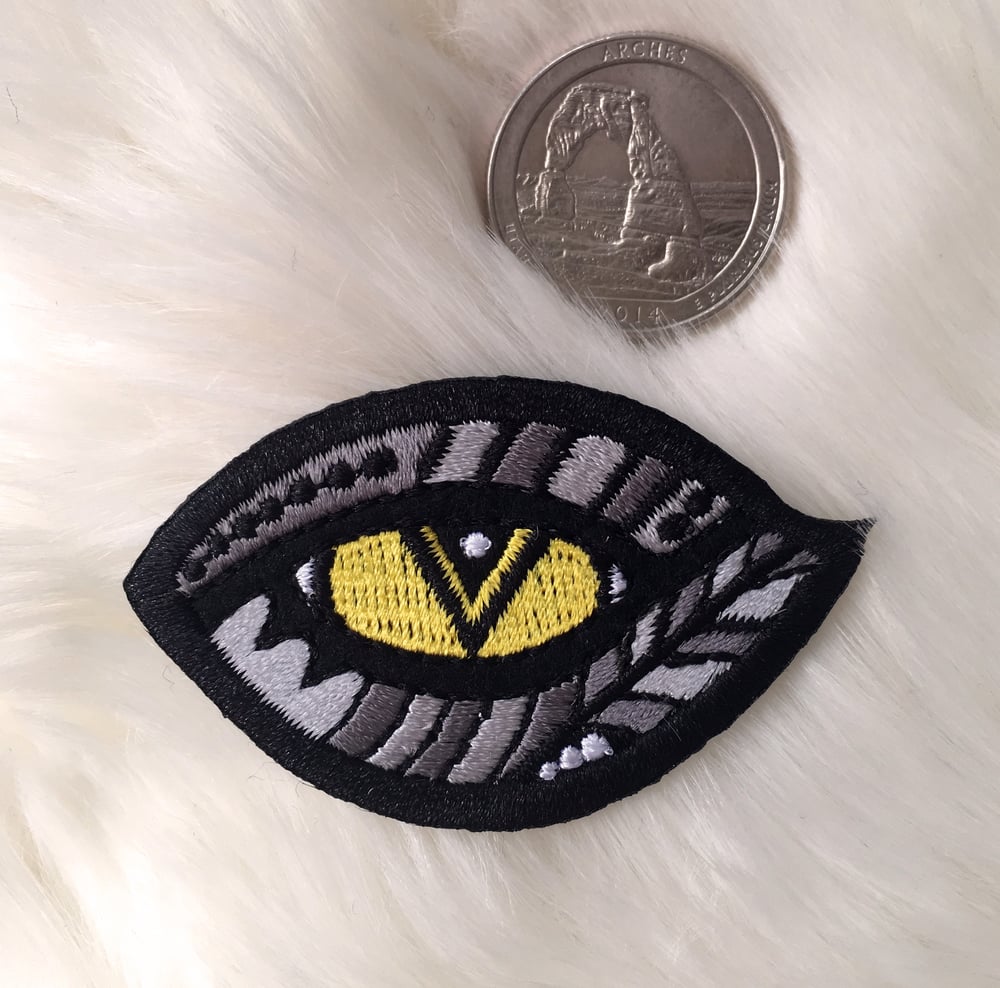 Cat's Eye- Iron on Patch