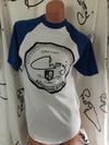 Chazi Blue Baseball Tshirt